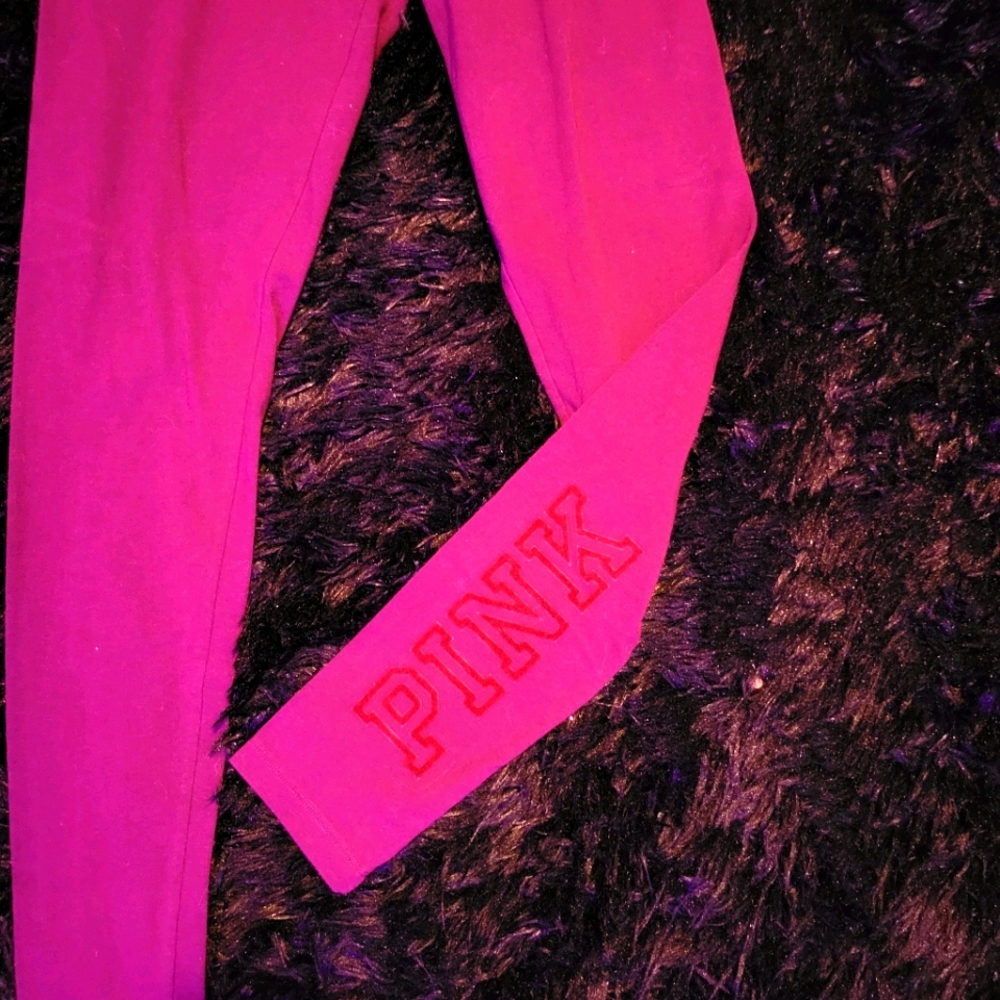xs pink/red Pink leggings
